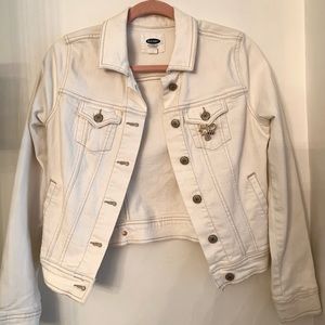 Jeans Jacket old navy xs🐝